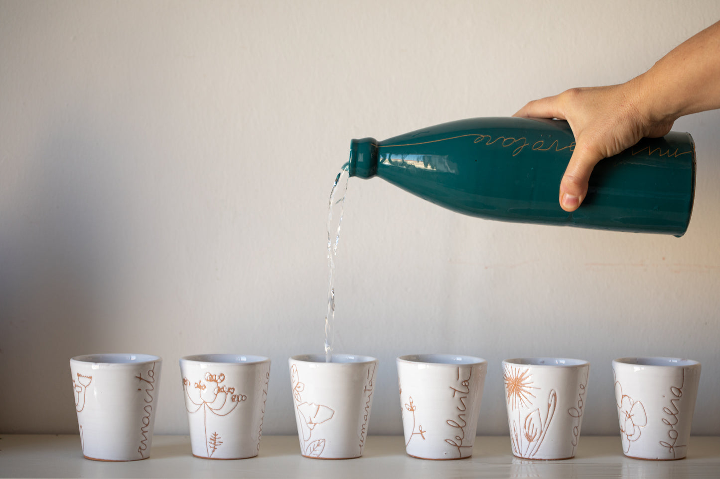 Bicchiere in ceramica