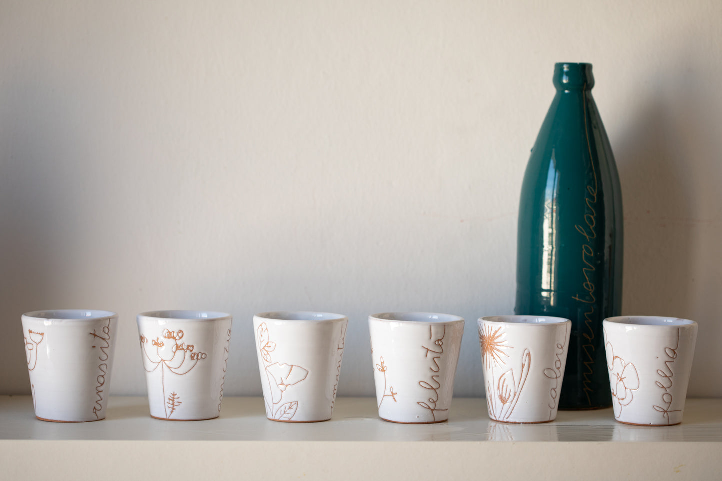 Bicchiere in ceramica