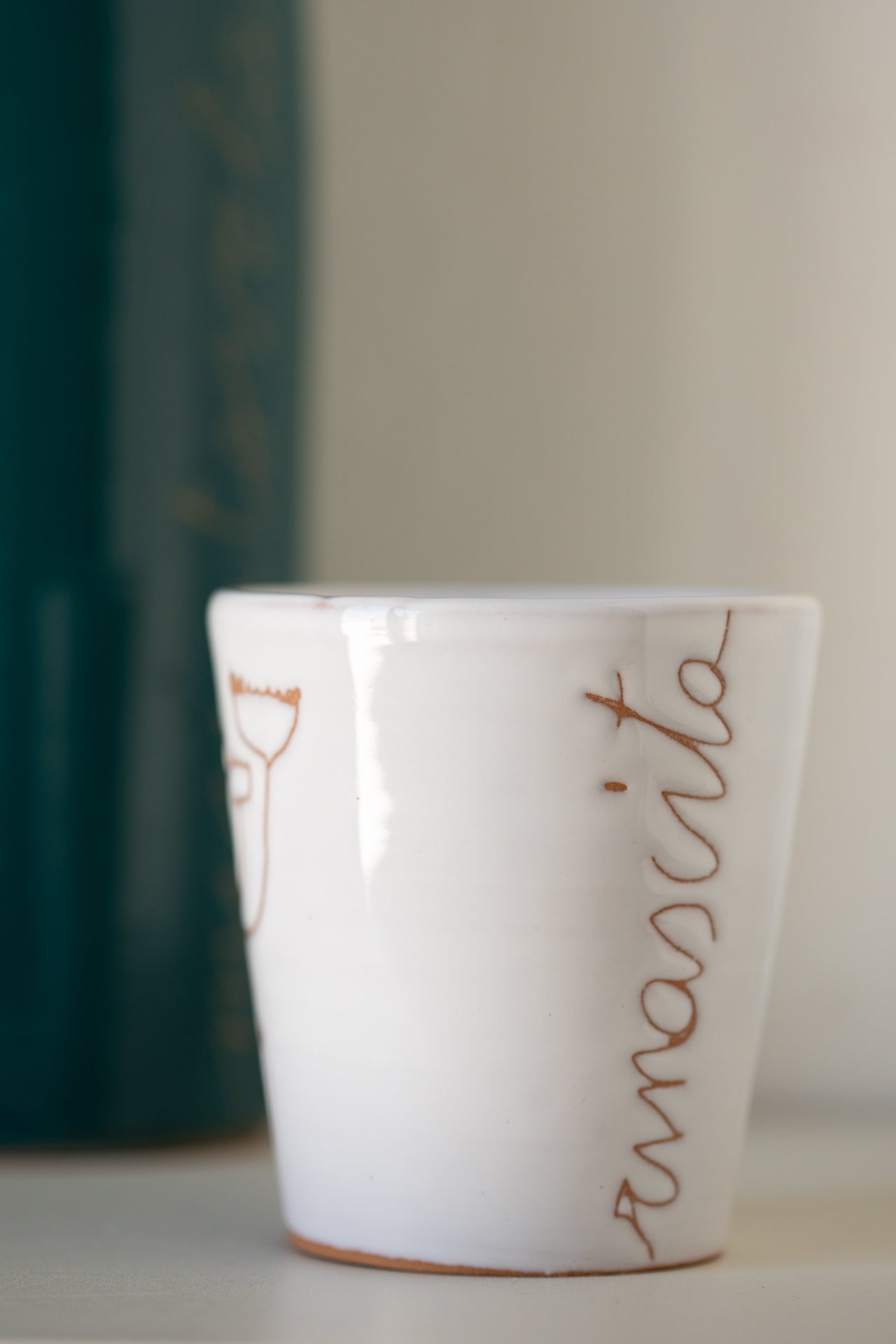 Bicchiere in ceramica