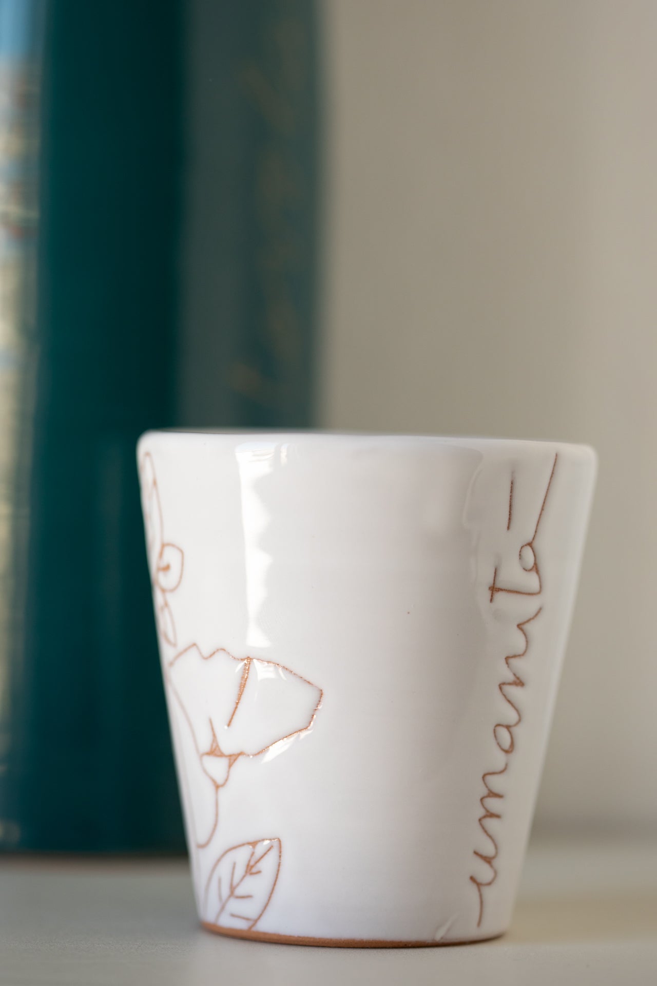 Bicchiere in ceramica