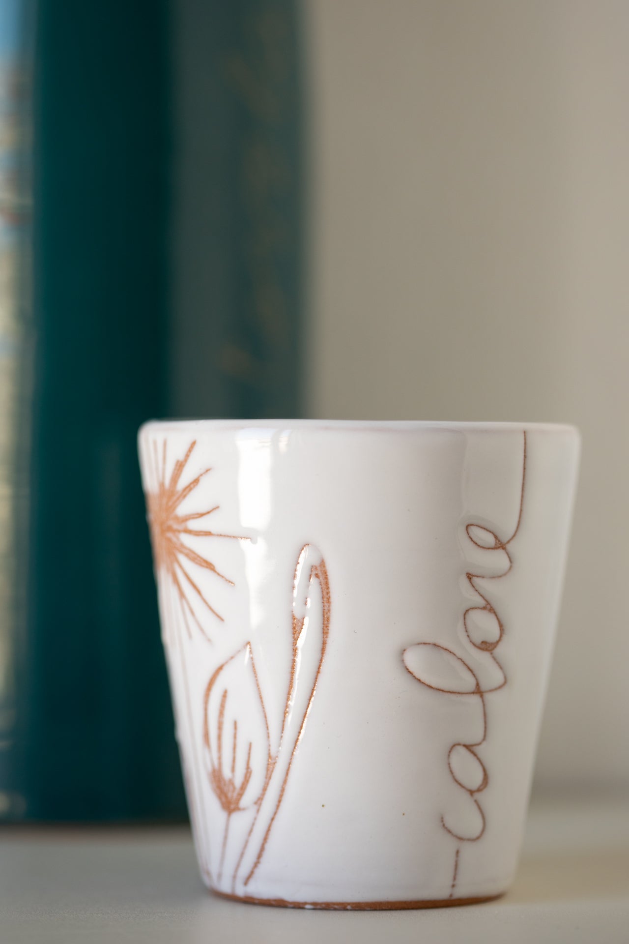Bicchiere in ceramica