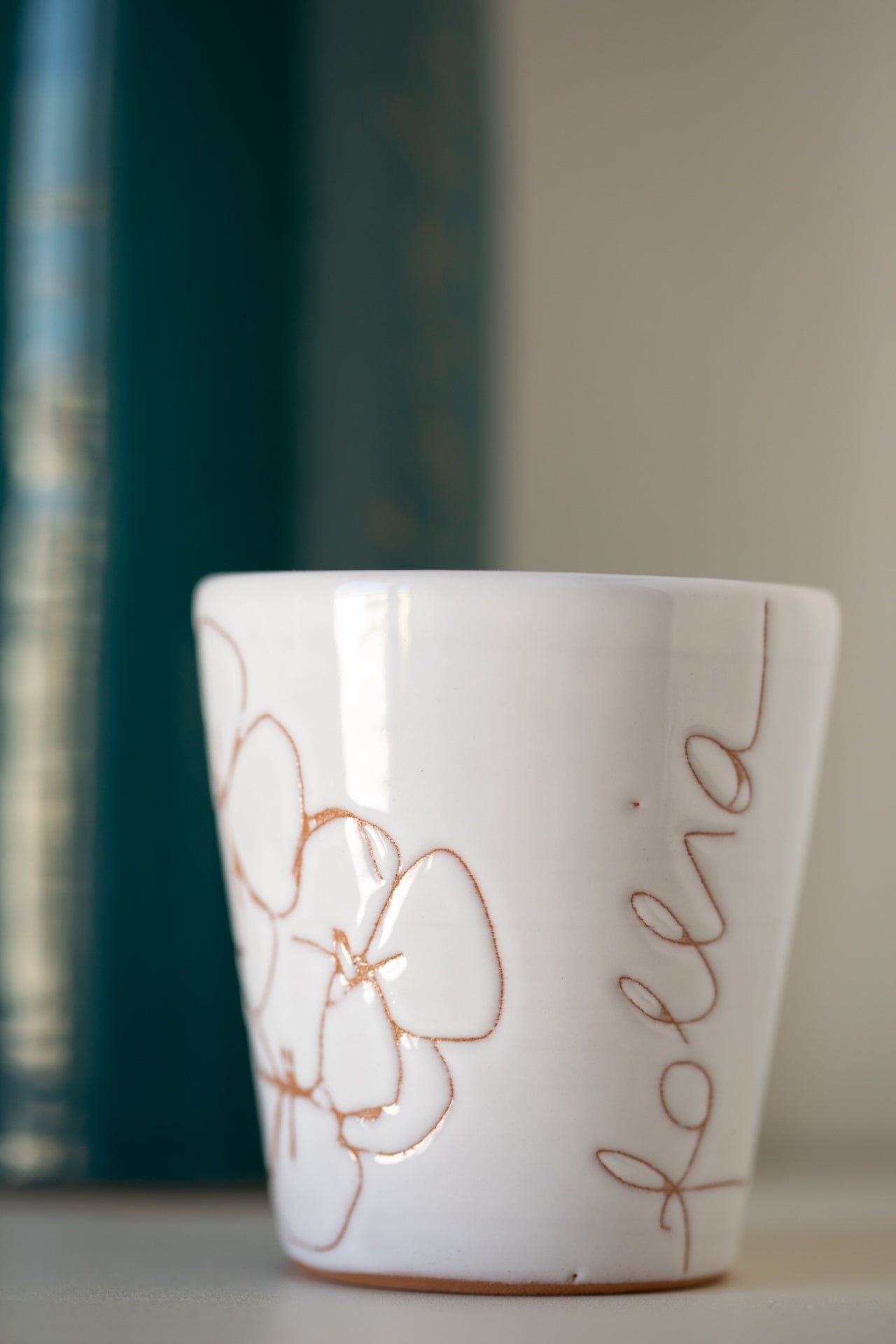 Bicchiere in ceramica