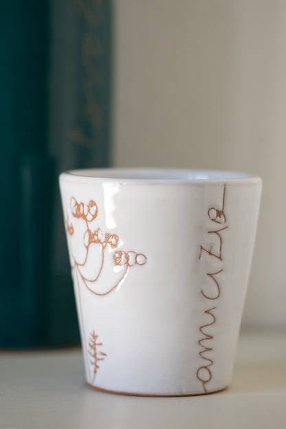 Bicchiere in ceramica