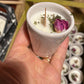 candela in tazza - profumo floraltea e menta - 60gr