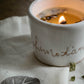 set due candele cera di soia in tazza ceramica - 150 gr