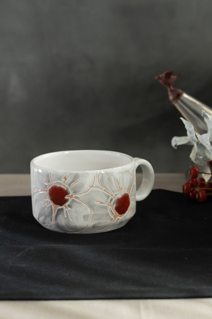 Tazza da thè in ceramica - primula